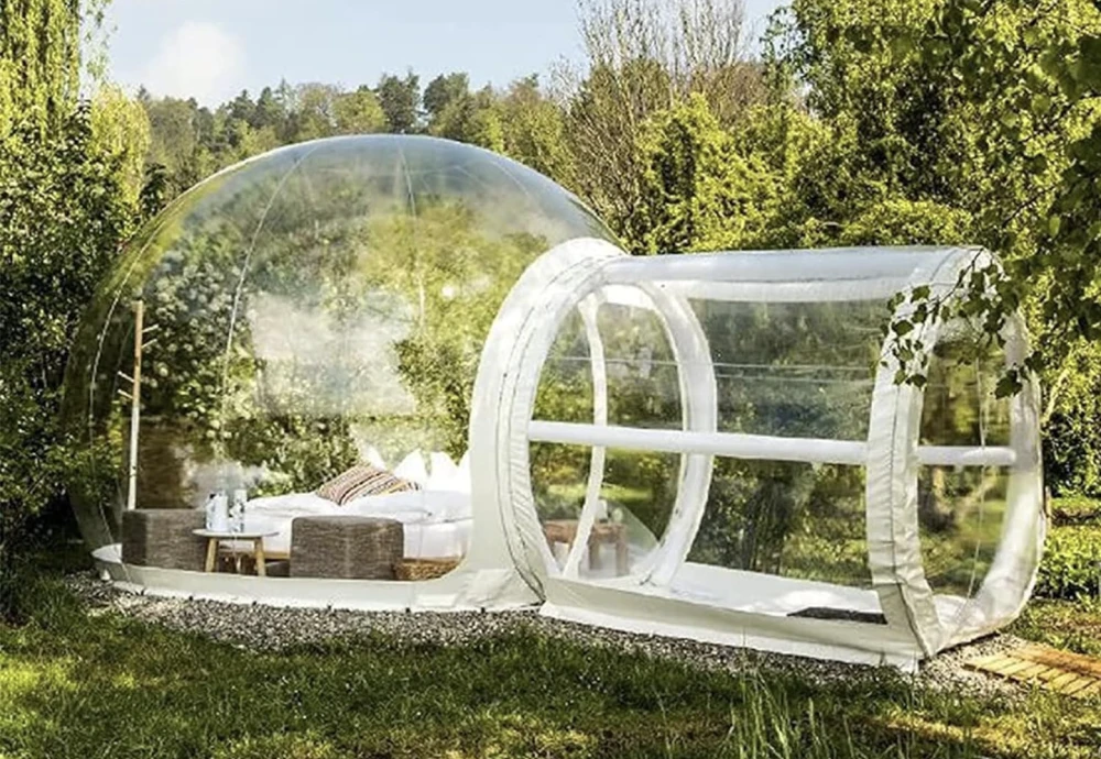 diy inflatable bubble tent