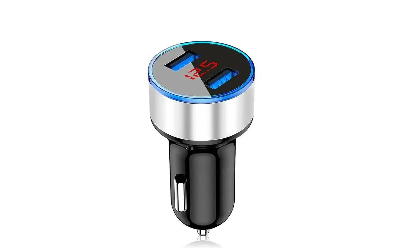 Compact Dual USB Car Charger